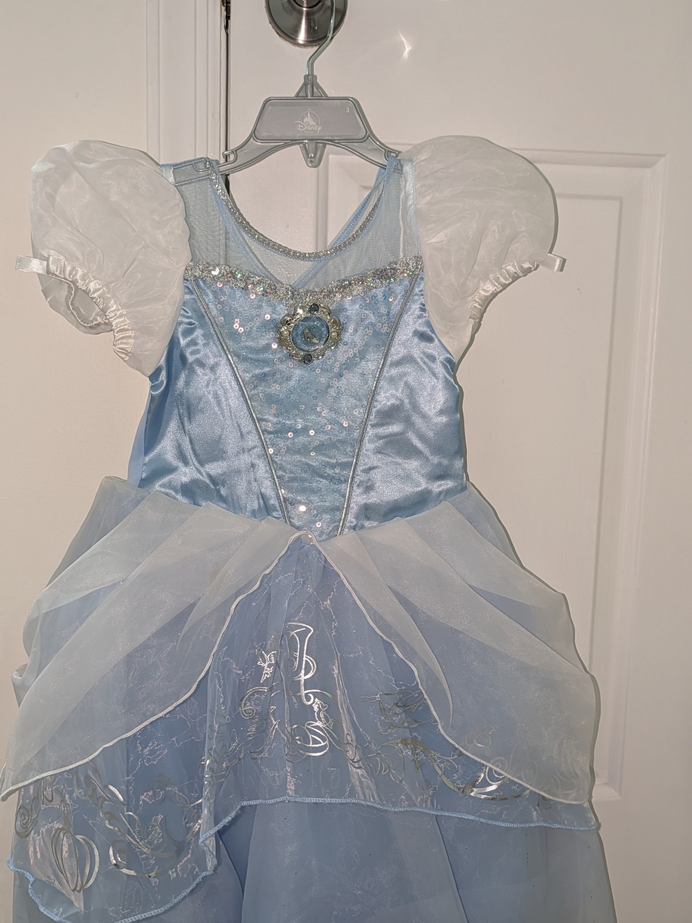 Cinderella Princess Tulle Dress 4T - Light Blue